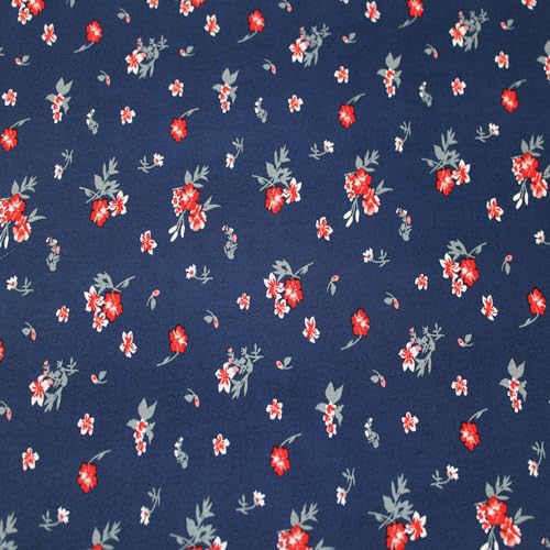 Stylish FABRIC Marokkanischer Stoff, 147,3 cm breit, bedruckt, 100% Polyester, kein Stretch, ideal für Bekleidung, Röcke, Kleider, Stirnbänder, Accessoires, Heimdekoration und DIY-Projekte von Stylish FABRIC