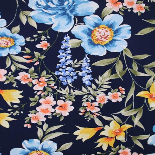 Stylish FABRIC Marokkanischer Stoff, 147,3 cm breit, bedruckt, 100% Polyester, kein Stretch, ideal für Bekleidung, Röcke, Kleider, Stirnbänder, Accessoires, Heimdekoration und DIY-Projekte Stylish FABRIC Marokkanischer Stoff, 147,3 cm breit, bedruckt, 100% Polyester, kein Stretch, ideal für Bekleidung, Röcke, Kleider, Stirnbänder, Accessoires, Heimdekoration und DIY-Projekte von Stylish FABRIC