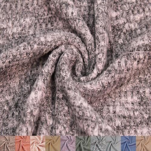 Stylish FABRIC The Yard-Apparel Strickstoff, 152,4 cm breit, Polyester, Spandex-Rayon, Waffelmuster, gebürstet, für Kleidung, Vorhänge, Stirnbänder, Dekorationen, Schule und DIY-Projekte, 4,5 m Stylish FABRIC The Yard-Apparel Strickstoff, 152,4 cm breit, Polyester, Spandex-Rayon, Waffelmuster, gebürstet, für Kleidung, Vorhänge, Stirnbänder, Dekorationen, Schule und DIY-Projekte, 4,5 m von Stylish FABRIC