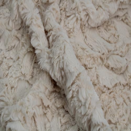Stylish FABRIC The Yard-Fluffy, zotteliges Mohair, florales Kunstfell, zum Nähen, Bekleidung, Dekorationen, Teppiche, Kostüme, Kissenbezüge, Bettwäsche, Zuhause und Heimwerken, Elfenbeinfarben, 91 cm Stylish FABRIC The Yard-Fluffy, zotteliges Mohair, florales Kunstfell, zum Nähen, Bekleidung, Dekorationen, Teppiche, Kostüme, Kissenbezüge, Bettwäsche, Zuhause und Heimwerken, Elfenbeinfarben, 91 cm von Stylish FABRIC