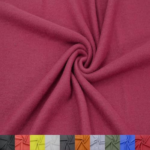 Stylish FABRIC The Yard Hacci-Strickstoff, 152,4 cm breit, Polyester, Viskose, Spandex, gebürstet, 200 g/m², mittelschwer, weich und atmungsaktiv, 4-Wege-Stretch-Vorhänge, Bekleidung und DIY-Projekte Stylish FABRIC The Yard Hacci-Strickstoff, 152,4 cm breit, Polyester, Viskose, Spandex, gebürstet, 200 g/m², mittelschwer, weich und atmungsaktiv, 4-Wege-Stretch-Vorhänge, Bekleidung und DIY-Projekte von Stylish FABRIC