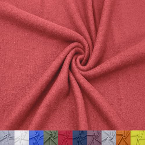 Stylish FABRIC The Yard Hacci Strickstoff, 152,4 cm breit, Polyester, Viskose, Spandex, gebürstet, 200 g/m², mittelschwer, weich und atmungsaktiv, 4-Wege-Stretch-Vorhänge, Bekleidung und DIY-Projekte Stylish FABRIC The Yard Hacci Strickstoff, 152,4 cm breit, Polyester, Viskose, Spandex, gebürstet, 200 g/m², mittelschwer, weich und atmungsaktiv, 4-Wege-Stretch-Vorhänge, Bekleidung und DIY-Projekte von Stylish FABRIC
