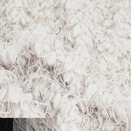 Stylish FABRIC The Yard Kunstfell, Schaf-Design, zotteliges Mohair, zum Nähen, Kostüme, Bekleidung, Dekorationen, Teppiche, Überwurf-Kissenbezüge, Bettwäsche, Polster, Zuhause und Heimwerker, Weiß, Stylish FABRIC The Yard Kunstfell, Schaf-Design, zotteliges Mohair, zum Nähen, Kostüme, Bekleidung, Dekorationen, Teppiche, Überwurf-Kissenbezüge, Bettwäsche, Polster, Zuhause und Heimwerker, Weiß, von Stylish FABRIC