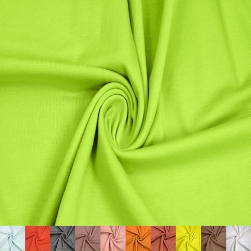 Stylish FABRIC The Yard Viskose-Modal-Spandex-Jersey-Strickstoff, 152,4 cm breit, 225 g/m², mittelschwer, 4-Wege-Stretch, atmungsaktiv, für T-Shirts, Leggings, Bekleidung und Bastelarbeiten, grüner Stylish FABRIC The Yard Viskose-Modal-Spandex-Jersey-Strickstoff, 152,4 cm breit, 225 g/m², mittelschwer, 4-Wege-Stretch, atmungsaktiv, für T-Shirts, Leggings, Bekleidung und Bastelarbeiten, grüner von Stylish FABRIC