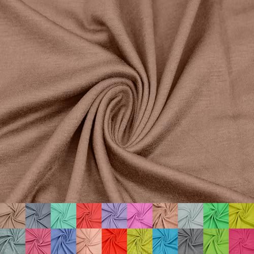 Stylish FABRIC The Yard Viskose-Spandex-Jersey-Strickstoff, 152,4 cm breit, 4-Wege-Stretch, 160 g/m², mittelschwer, atmungsaktiv, Bekleidung, Accessoires, Mutterschaft, Stirnbänder und Handwerk, Stylish FABRIC The Yard Viskose-Spandex-Jersey-Strickstoff, 152,4 cm breit, 4-Wege-Stretch, 160 g/m², mittelschwer, atmungsaktiv, Bekleidung, Accessoires, Mutterschaft, Stirnbänder und Handwerk, von Stylish FABRIC