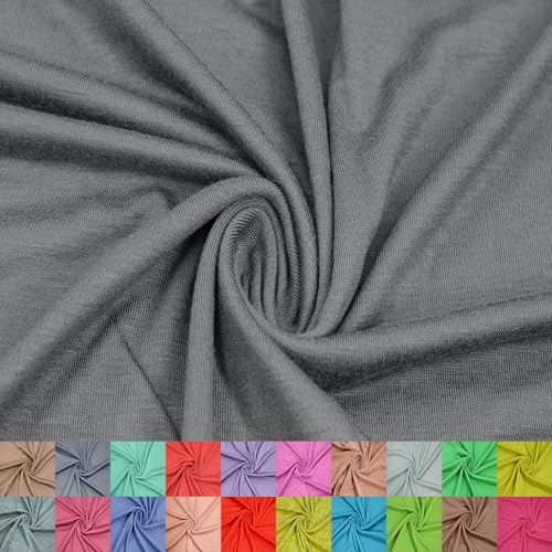 Stylish FABRIC The Yard Viskose-Spandex-Jersey-Strickstoff, 152,4 cm breit, 4-Wege-Stretch, 160 g/m², mittelschwer, atmungsaktiv, Bekleidung, Accessoires, Mutterschaft, Stirnbänder und Handwerk Stylish FABRIC The Yard Viskose-Spandex-Jersey-Strickstoff, 152,4 cm breit, 4-Wege-Stretch, 160 g/m², mittelschwer, atmungsaktiv, Bekleidung, Accessoires, Mutterschaft, Stirnbänder und Handwerk von Stylish FABRIC