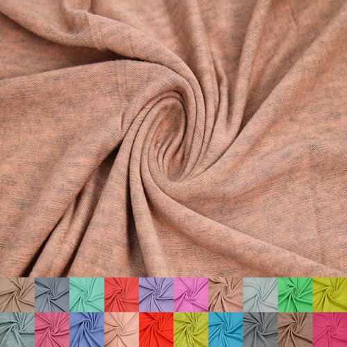 Stylish FABRIC The Yard Viskose-Spandex-Jersey-Strickstoff, 152,4 cm breit, 4-Wege-Stretch, 160 g/m², mittelschwer, atmungsaktiv, Bekleidung, Accessoires, Mutterschaft, Stirnbänder und Handwerk Stylish FABRIC The Yard Viskose-Spandex-Jersey-Strickstoff, 152,4 cm breit, 4-Wege-Stretch, 160 g/m², mittelschwer, atmungsaktiv, Bekleidung, Accessoires, Mutterschaft, Stirnbänder und Handwerk von Stylish FABRIC