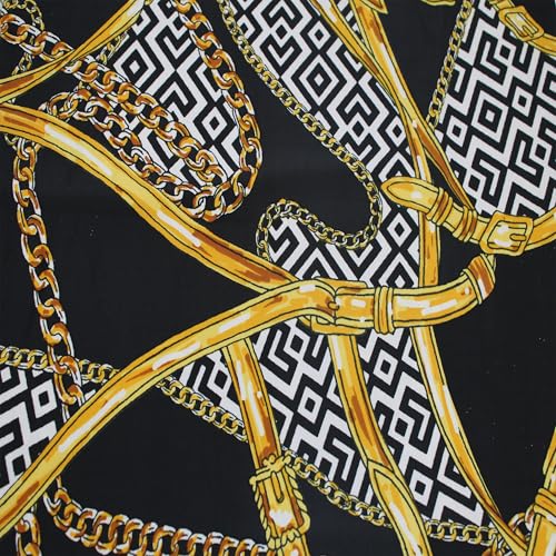 Stylish FABRIC Venezia-Polyester-Spandex-Stoff, bedruckt, 4-Wege-Stretch, 152,4 cm breit, Meterware für Bekleidung, Stirnbänder, Dekorationen, Aktivbekleidung, Umstandskleidung, Schule und Stylish FABRIC Venezia-Polyester-Spandex-Stoff, bedruckt, 4-Wege-Stretch, 152,4 cm breit, Meterware für Bekleidung, Stirnbänder, Dekorationen, Aktivbekleidung, Umstandskleidung, Schule und von Stylish FABRIC