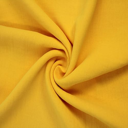 Stylish Fabric 150 cm breiter Luftstrom, 100% Polyester, nicht dehnbar, 160 g/m², leichter und atmungsaktiver Stoff, Meterware zum Nähen, Sommerbekleidung und DIY-Projekte, Hellgelb, 2,7 m Stylish Fabric 150 cm breiter Luftstrom, 100% Polyester, nicht dehnbar, 160 g/m², leichter und atmungsaktiver Stoff, Meterware zum Nähen, Sommerbekleidung und DIY-Projekte, Hellgelb, 2,7 m von Stylish FABRIC