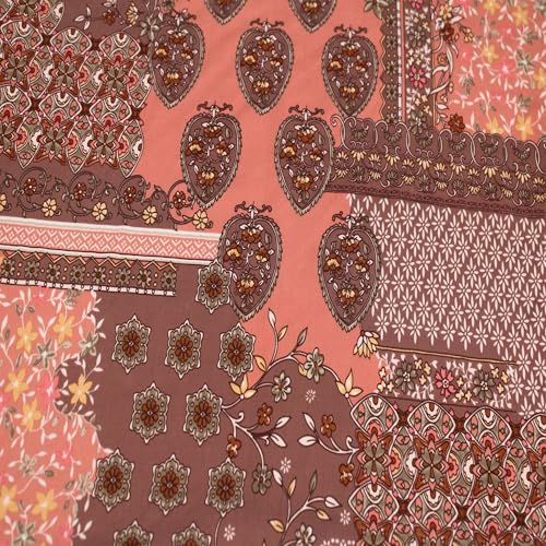 The Yard Venezia-Polyester-Spandex-Stoff, bedruckt, 4-Wege-Stretch, 152,4 cm breit, für Bekleidung, Activewear, Mutterschaft, Stirnbänder, Dekorationen, Schule und DIY-Projekte The Yard Venezia-Polyester-Spandex-Stoff, bedruckt, 4-Wege-Stretch, 152,4 cm breit, für Bekleidung, Activewear, Mutterschaft, Stirnbänder, Dekorationen, Schule und DIY-Projekte von Stylish FABRIC