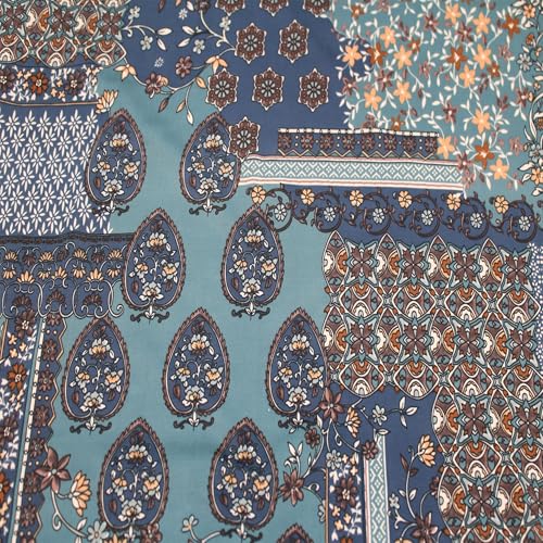 The Yard Venezia-Polyester-Spandex-Stoff, bedruckt, 4-Wege-Stretch, 152,4 cm breit, für Bekleidung, Activewear, Mutterschaft, Stirnbänder, Dekorationen, Schule und DIY-Projekte The Yard Venezia-Polyester-Spandex-Stoff, bedruckt, 4-Wege-Stretch, 152,4 cm breit, für Bekleidung, Activewear, Mutterschaft, Stirnbänder, Dekorationen, Schule und DIY-Projekte von Stylish FABRIC