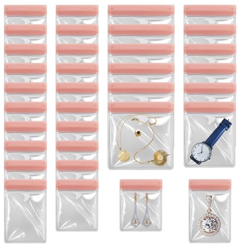 30 Stück Schmuckbeutel, Anlaufschutz, verschiedene Größen, EVA-Kunststoff, klein, transparent, für Gold- und Silberschmuck, Ringe, Ohrringe, Armbanduhr, Halskette, Kettenarmband, 30 Stück 30 Stück Schmuckbeutel, Anlaufschutz, verschiedene Größen, EVA-Kunststoff, klein, transparent, für Gold- und Silberschmuck, Ringe, Ohrringe, Armbanduhr, Halskette, Kettenarmband, 30 Stück von Styquenzer