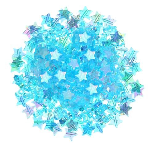 Acrylperlen in Sternform, Sternform, DIY-Perlen, 11 mm, bunt, transparent, lose Abstandshalter, Kunststoffperlen für selbstgemachte Halsketten, Ohrringe, Schlüsselband, Schmuckherstellung Acrylperlen in Sternform, Sternform, DIY-Perlen, 11 mm, bunt, transparent, lose Abstandshalter, Kunststoffperlen für selbstgemachte Halsketten, Ohrringe, Schlüsselband, Schmuckherstellung von Styquenzer