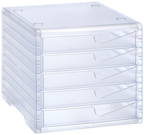 Styro 275-8430.224 Bürobox styroswing light, transparent von Styro
