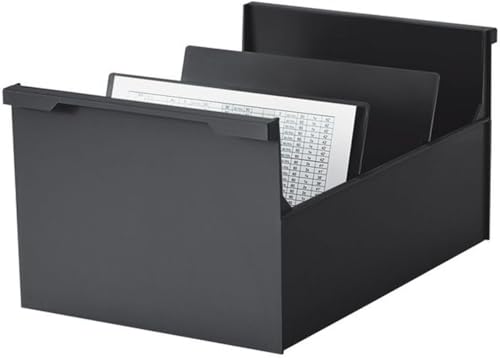 Styro Karteitrog A5 quer für 800 Karten öko-schwarz Styro Karteitrog A5 quer für 800 Karten öko-schwarz von Styro