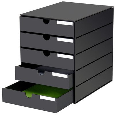 Styro Schubladenbox Val USM mit 5 Schubladen von Styro