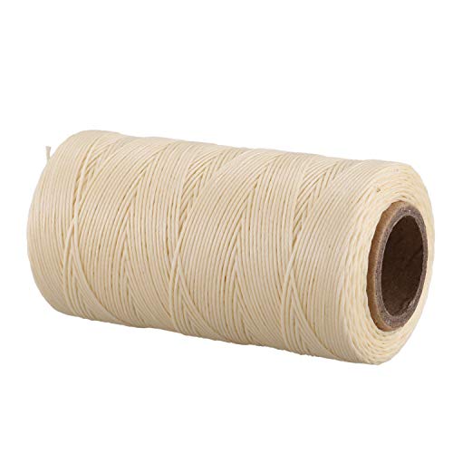 Stytpwra 260M 150D 1 MM Leder Nähen Gewachste Wachsfaden Hand Nadel Schnur DIY Cremefarben Stytpwra 260M 150D 1 MM Leder Nähen Gewachste Wachsfaden Hand Nadel Schnur DIY Cremefarben von Stytpwra