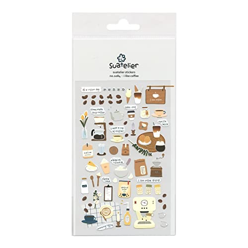 Suatelier 1084 I like coffee sticker von S&C