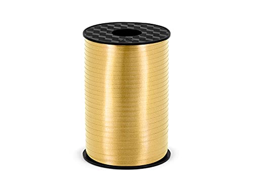 Polyband Gold, 5mm, Geschenkeband, Weihnachten von Subitodisponibile
