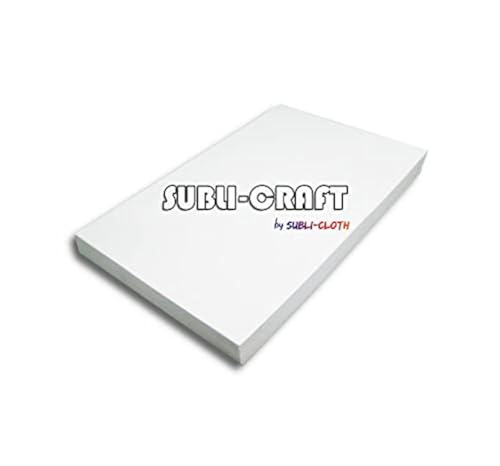 Subli-Craft Sublimationsblätter aus Karton, A3, 10 Einheiten von Subli-Cloth (29 x 43 cm) von Subli-Cloth