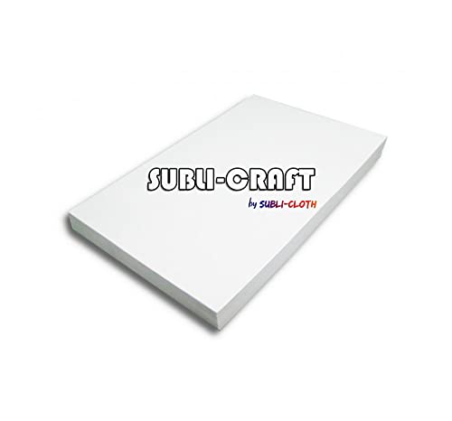 Subli-Craft Sublimationsblätter aus Karton, A4, 20 Stück von Subli-Cloth (21 x 14,5 cm) von Subli-Cloth