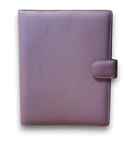 Succes Extecutive / A5 Manager Cadiz Ringbuch Agenda Onepack Leder Organizer 25 mm Ringmechanik mit Kalender (Lila) von Succes