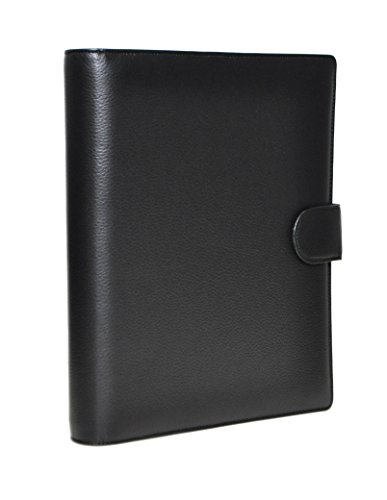 Succes Extecutive / A5 Manager Cadiz Ringbuch Agenda Onepack Leder Organizer 25 mm Ringmechanik mit Kalender (Schwarz) von Succes