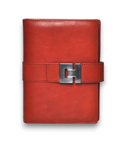 Succes Junior Sandton Silver Rot Leder Organizer A7 Ringbuch Agenda mit Verschlußlasche Terminplaner 15mm Ringung PJ260SS12 Succes Junior Sandton Silver Rot Leder Organizer A7 Ringbuch Agenda mit Verschlußlasche Terminplaner 15mm Ringung PJ260SS12 von Succes