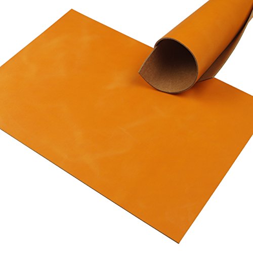 Klassen Leder AIX Rindsleder 2,5 mm Dick Orange Pull-Up Design Nr. 35 (297 x 420 mm, 1 x A3) von Sudsty