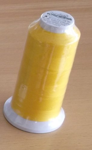 Madeira Aerolock 125 FARBE 9360 GOLD-GELB Overlockgarn 2500 Meter - 100% Polyester von Sudsty