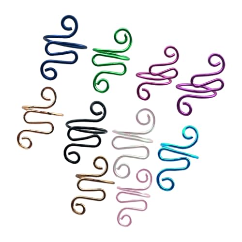 10/14/15 PCs Häkelringe Einstellbare Garnspannungsringe Schlangenform Strick Schleifen Offene Fingerringe Für Mutter 10/14/15 PCs Häkelringe Einstellbare Garnspannungsringe Schlangenform Strick Schleifen Offene Fingerringe Für Mutter von SueaLe