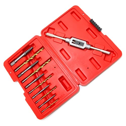 1Set/11pcs Beschädigter Schraubenextraktor Zur Mühelosen Entfernung Beschädigter Oder Verrosteter Schraubenschrauben In Verschiedenen Materialien 1Set/11pcs Beschädigter Schraubenextraktor Zur Mühelosen Entfernung Beschädigter Oder Verrosteter Schraubenschrauben In Verschiedenen Materialien von SueaLe