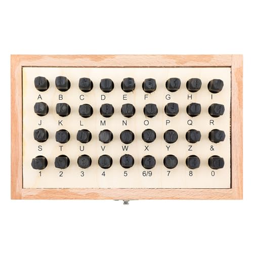 36pcs 6mm Nummer Und Briefmarkenstempel Leder Schnitzwerkzeug Metall Leder Stempel Prägewerkzeug Für Metallholzleder Leinwand 36pcs 6mm Nummer Und Briefmarkenstempel Leder Schnitzwerkzeug Metall Leder Stempel Prägewerkzeug Für Metallholzleder Leinwand von SueaLe