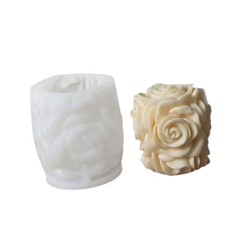 3D Blumen Silikonform Zylinder Silikonkerzenformen Für Kerzenseife Gipsdekoration Epoxidharz Silikonformen 3D Blumen Silikonform Zylinder Silikonkerzenformen Für Kerzenseife Gipsdekoration Epoxidharz Silikonformen von SueaLe