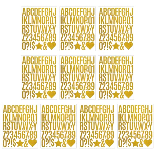 420Count Large Gold Letter Sticker Gold Glitzer Briefnummer Aufkleber Für Scrapbooking Journal Notebook Fotoalbum 420Count Large Gold Letter Sticker Gold Glitzer Briefnummer Aufkleber Für Scrapbooking Journal Notebook Fotoalbum von SueaLe