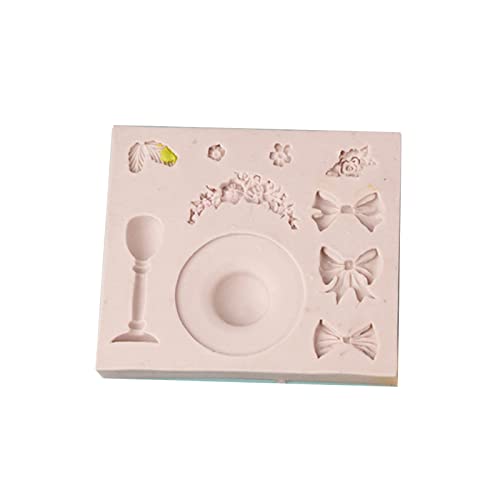 Bowknot Silikonform Fondant Schimmel Kuchen Liefert Gebäck Backwerkzeug Harzharz Handgefertigt Soap Bowknotblume von SueaLe