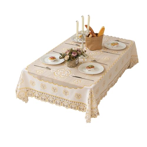 Dekorative Spitzen Tischdecke Mit Schmetterling Und Blumendesign Für Esszimmer Oder Spezialitäten Für Anlass Für Esstischzubehör Dekorative Spitzen Tischdecke Mit Schmetterling Und Blumendesign Für Esszimmer Oder Spezialitäten Für Anlass Für Esstischzubehör von SueaLe