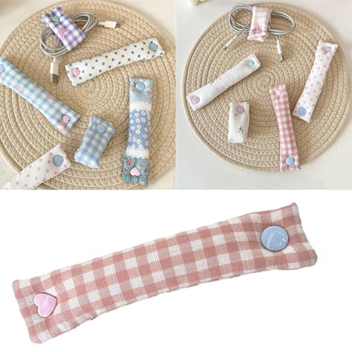 Entzückender Kabelverwaltungsclip Bunte Fabric Desk Stylish Data Line Drahtgurt Für Kopfhörerkabel Entzückender Kabelverwaltungsclip Bunte Fabric Desk Stylish Data Line Drahtgurt Für Kopfhörerkabel von SueaLe