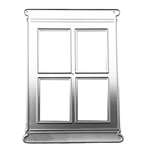 Fenster DIY Stanzschablone,Scrapbooking Prägeschablonen Stanzformen Schablonen Für Scrapbooking von SueaLe
