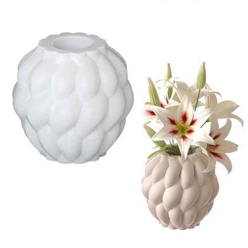 Flexible Silikonformen Rotierende Regentropfenform Wiederverwendbare Vase Crafting Formen Die Für Epoxidbetonkunst Geeignet Sind Flexible Silikonformen Rotierende Regentropfenform Wiederverwendbare Vase Crafting Formen Die Für Epoxidbetonkunst Geeignet Sind von SueaLe