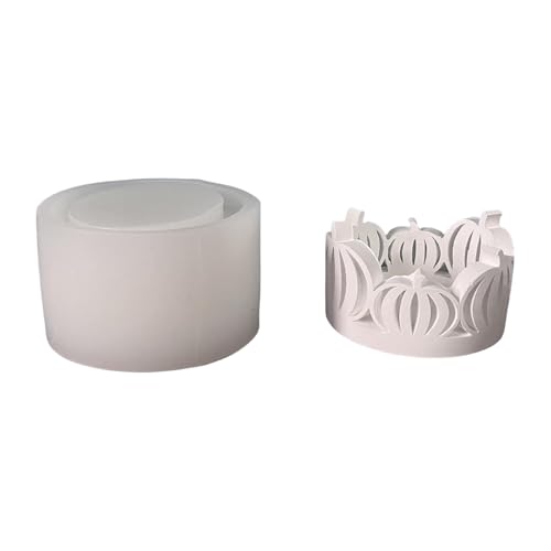Halloween Silicon Candlestick Form Hohlkürbisse Silikonform Für Epoxidharz Kerzen Teelichthalter Home Dekoration Kürbisse Für Handwerk von SueaLe
