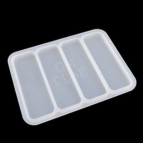 Handgefertigte Barrettes Silikon Epoxidharzform Haarstift Acrylformform Formen Schmuck Werkzeuge Verschiedene Formen Clips Gussformen von SueaLe