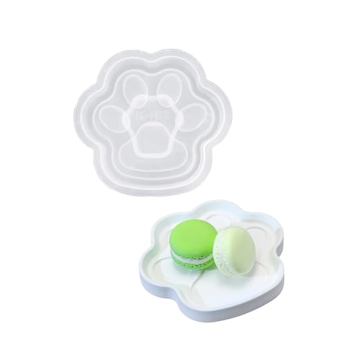 Harzkatzen Pfotenschalenform Silikonplattenformen Kleine Tablettform Harzkatzen Pfotenschalenform Silikonplattenformen Kleine Tablettform von SueaLe
