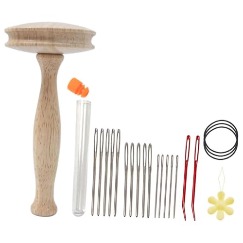 Holzdelikte Werkzeug Set Mit Holz Verdammung Pilz 17 Nähnadel Und Threader Für Die Reparatur Von Haushalt Und Kleidung Holzdelikte Werkzeug Set Mit Holz Verdammung Pilz 17 Nähnadel Und Threader Für Die Reparatur Von Haushalt Und Kleidung von SueaLe