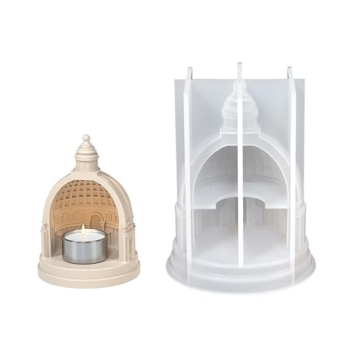 Kreative Burgdesigns Robustes Silikonform Tragbares Accessoire Für Handwerksbegeisterte Hausdekorationsprojekte Flexible Silikonhandwerksform von SueaLe
