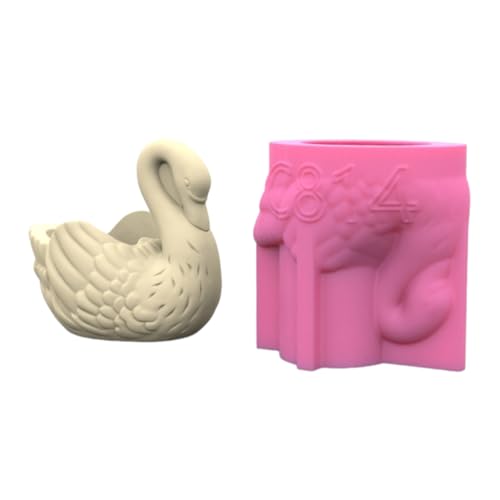 Mehrzweck Cygnu Vase Silikonform Vielseitiger Harzguss Set Für Haus Und Bürodekoration Und Schmucklagerung Schmuck Aufbewahrungsform von SueaLe