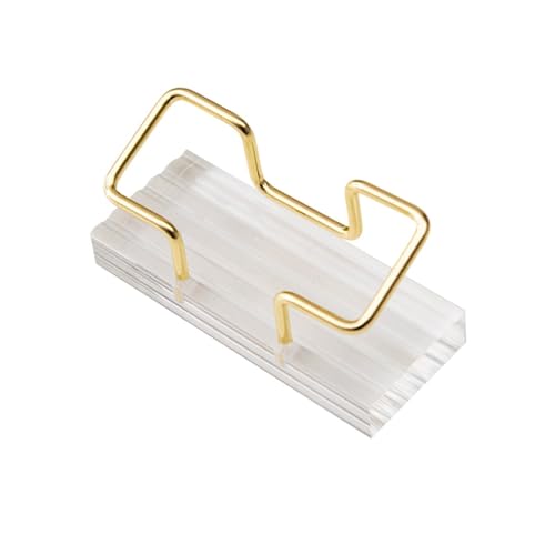 Metall Visitenkarte Inhaber Desktop Visitenkarten Display Stand Visitenkarten Stand Organisatoren Für Office Home Desktop von SueaLe