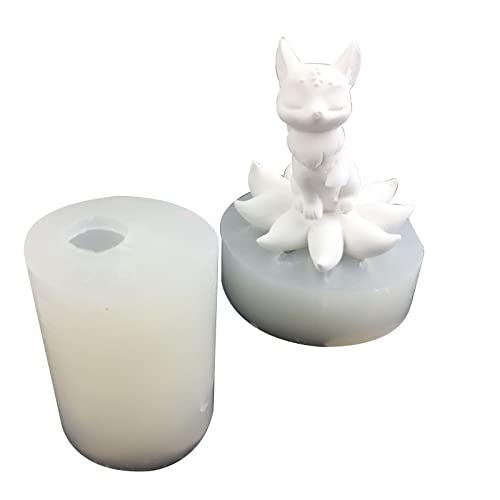 Neun Schwanzfüchse Silikonformen Epoxidharz Schimmelpilze Tisch Ornament Werkzeug Zur Herstellung Von Kerzenheizendekoration Gips Bastelkuchen Dekoration Neun Schwanzfüchse Silikonformen Epoxidharz Schimmelpilze Tisch Ornament Werkzeug Zur Herstellung Von Kerzenheizendekoration Gips Bastelkuchen Dekoration von SueaLe