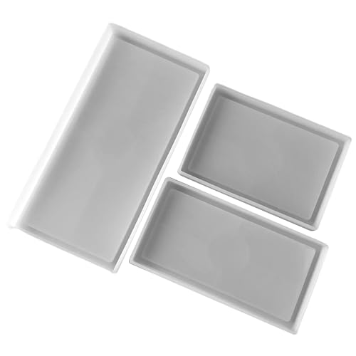 Silikonplattenform Formen Fruchtschale Rechteckige Epoxidharzguss Für Harzguss Art Tragen Resistente Form von SueaLe