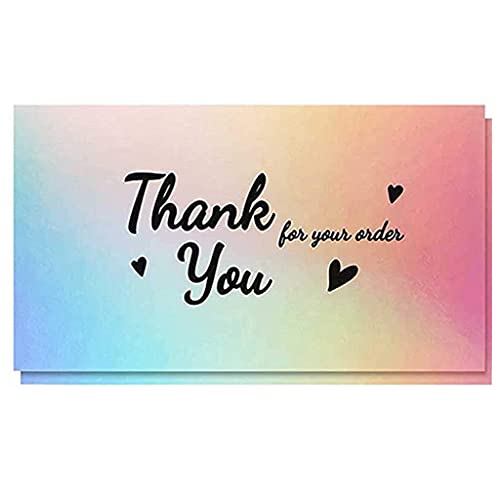 SueaLe 50pcs Heart Great Taste Thank You Card Thank You Greeting Card Appreciation Cardsto von SueaLe